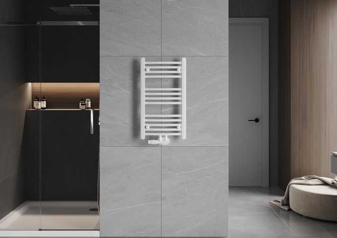 Moderna radiatorer med nedre anslutning