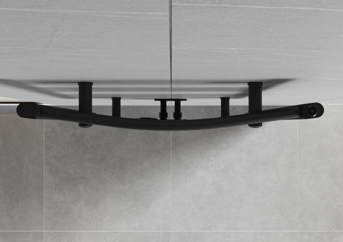 svart badrumselement