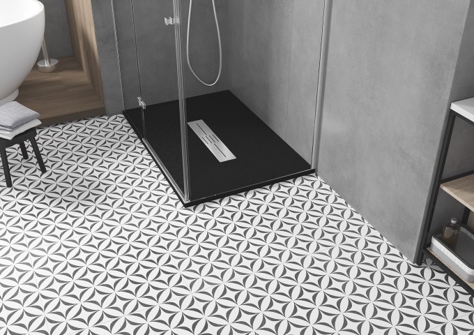 Rektangulära duschar 130x80