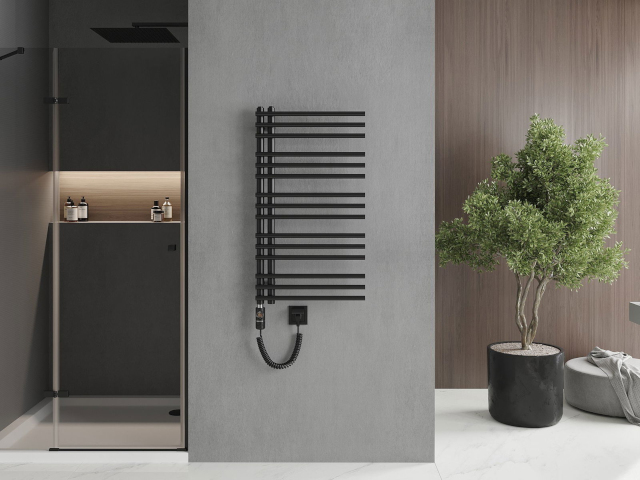 elektrisk radiator i badrum