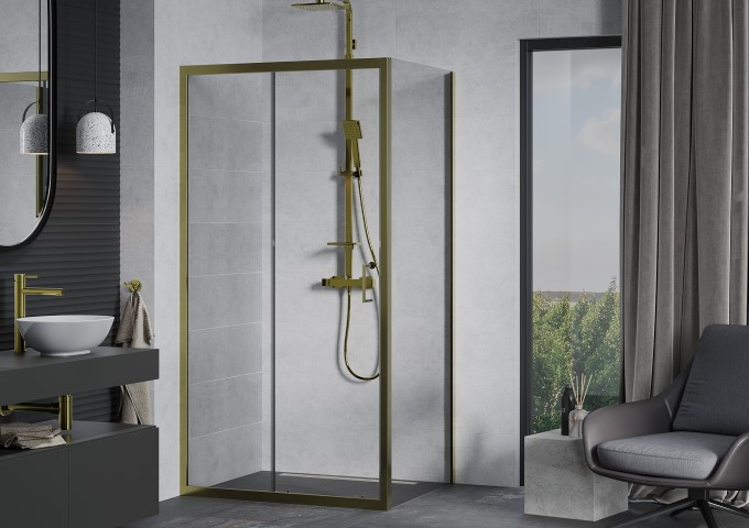 duschpelare i badrummet