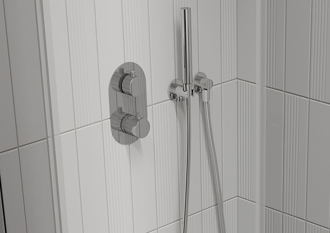 Moderna duschhandtag