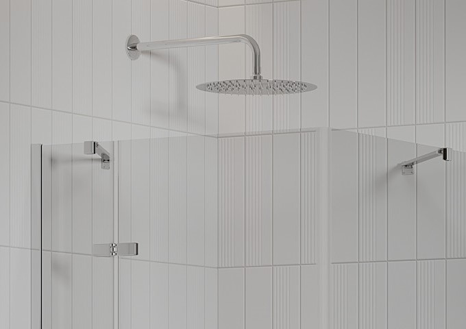 Duscharmar för takduschar