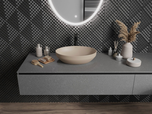 Badrumsarrangemang med Mexen skåp