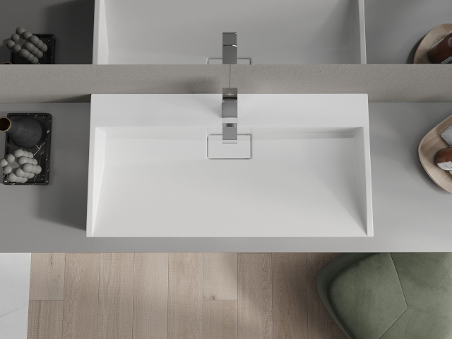 Skåp med tvättställ 120 cm Mexen