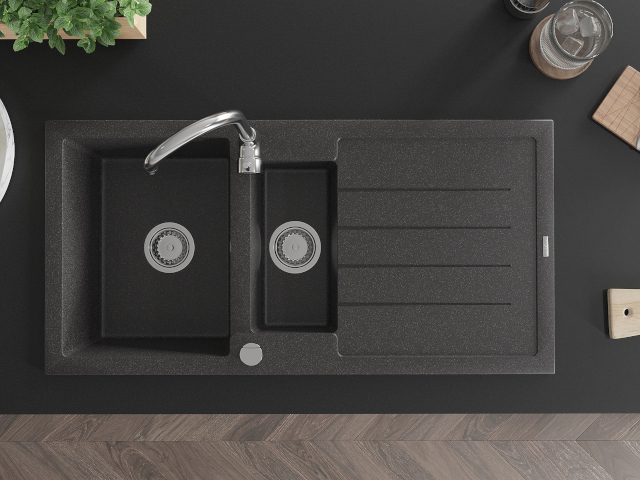 Diskbänk 100 cm Mexen i köket