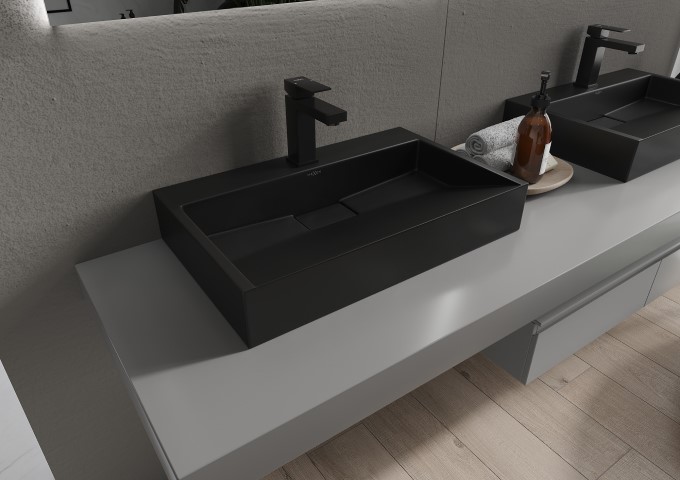 moderna handfat av konglomerat