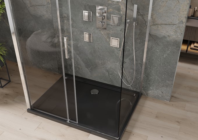 Rektangulära duschar 70x100