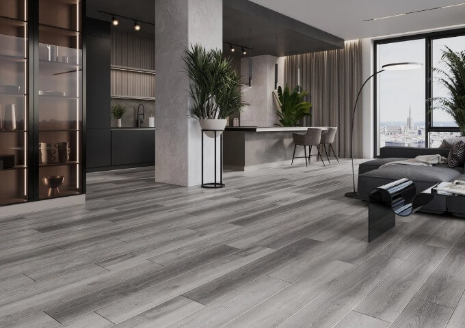 Grå vinylgolv Mexen El Monte