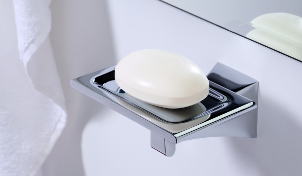 Stilfulla och funktionella tvålkoppar i badrummet