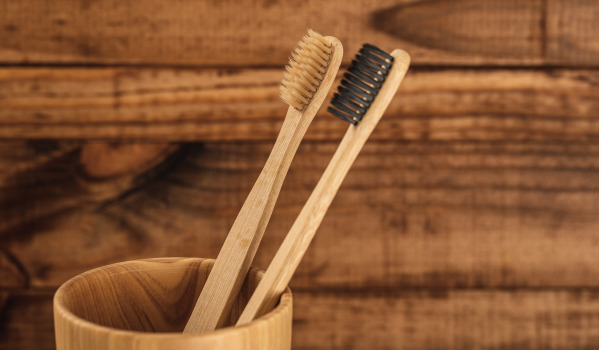 Trendig badrum - eleganta tandborsttillbehör