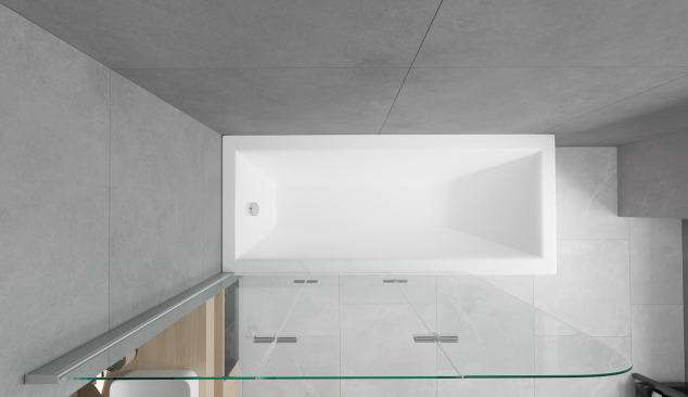 Badkar och dusch i ett