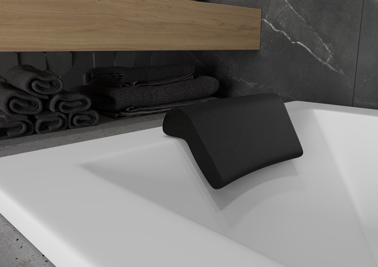 Badkarskudde - hemmets spa