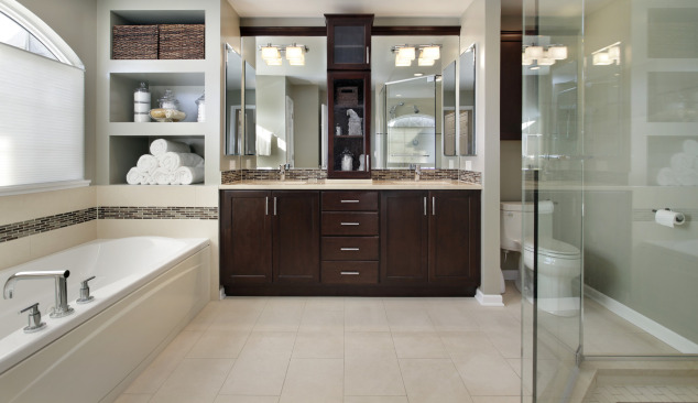 Intressanta lösningar för inbyggda badkar