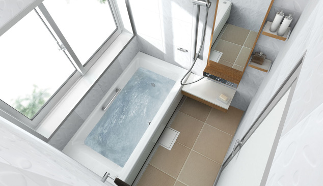 Av vilka material kan ett badkar tillverkas?