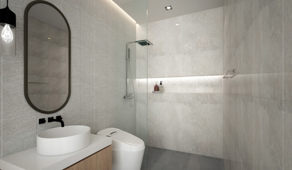 Hur högt ska man hänga en duschhuvud?