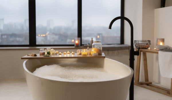 Mysig badrum - hur inreder man det? Använd dessa enkla knep!