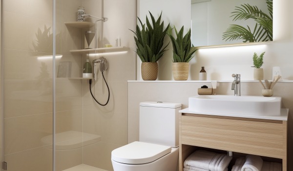 Badrum 4m2 – hur man inreder det