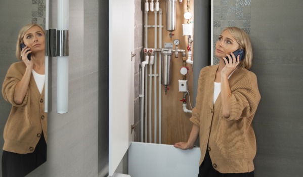 Hur man döljer rör i ett litet badrum – inbyggd konstruktion, möbler eller dekorativa trick?