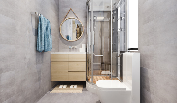 Hur man sköter en halvcirkel duschbricka