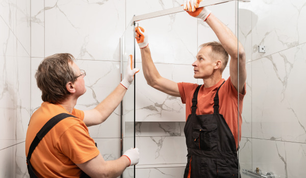 Hur man monterar en duschvägg