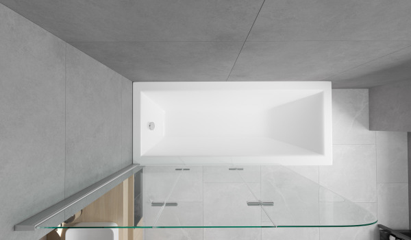 Badkar och dusch i ett