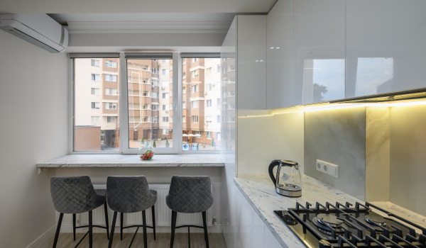 Hur man inreder ett fönster i köket