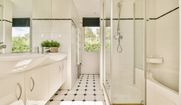 Hur mäter man en duschkarls radie?