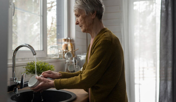 Är en diskho under fönstret en bra idé?