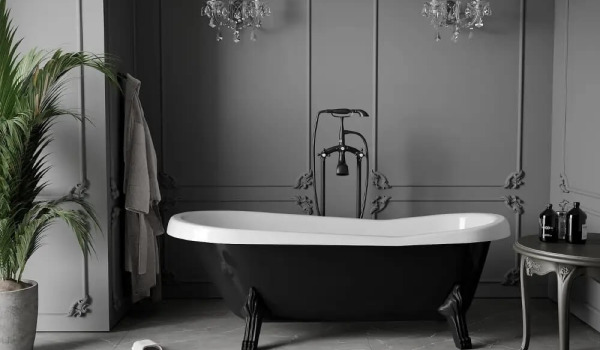 Retro badrum inspiration och hur man arrangerar det? Idéer och tips för ett stilfullt utrymme